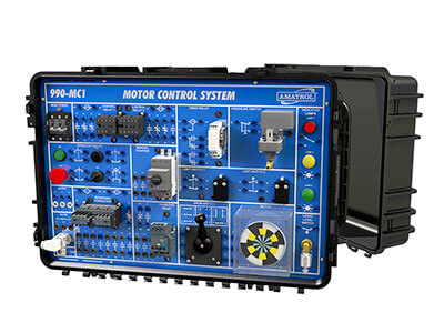Portable Electric Motor Control Troubleshooting Learning System Image