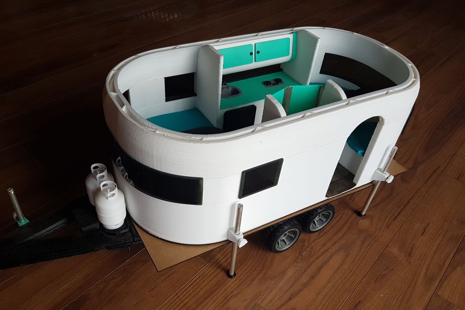 3D printed trailer