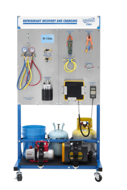 R-134a Refrigerant Recovery & Charging Training System Image