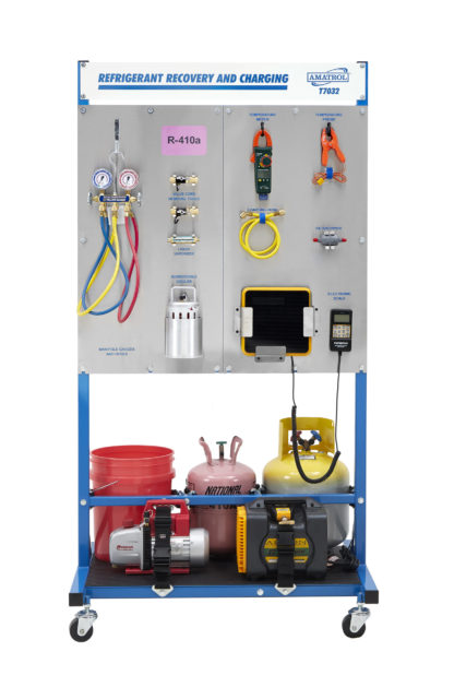 R-410a Refrigerant Recovery & Charging Training System Image