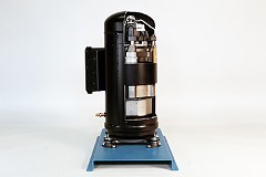 373-130 Hermetic Scroll Refrigeration Compressor Cutaway Image